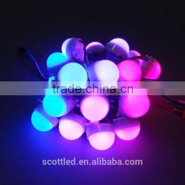 30mm Smd 5050 Dc12v Ws2801 IC Addressable RGB LED Dot Light photo-3