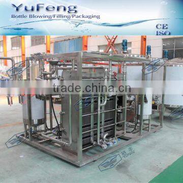 Aseptic juice beverage processing machine and production line
