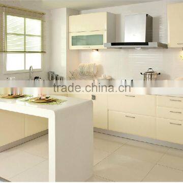 aluminium kitchen cabinet,Modern Brushed Metal UV Board kitchen cabinet                        
                                                Quality Choice