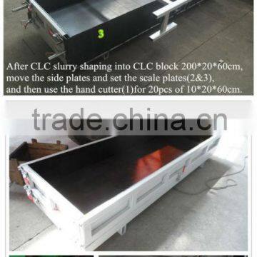 600*200*100 foam concrete block mould