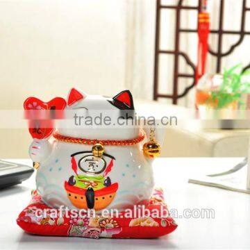 Hot Sale Lucky Cat Saving Pot for Children Gift