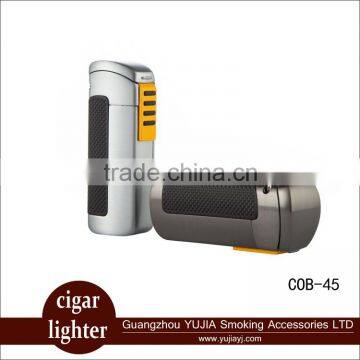 Guangzhou cohiba butane cigar lighter torch with cigar punch