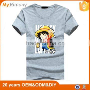 Custom Silk Screen Printing 100% Cotton T- Shirt photo-2