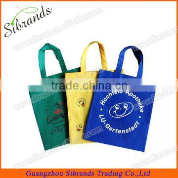 heat sealing non woven die cut handle bags