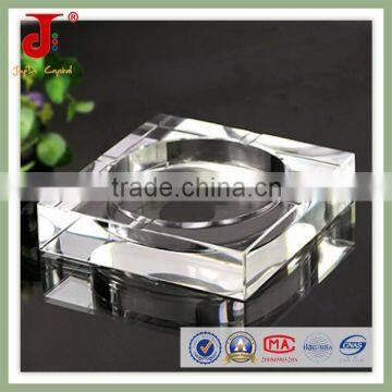 New Design Clear Square Glass Ashtray For Home Decor
