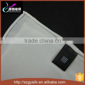 Hand Roll Hem Plain White Silk Scarf for Painting photo-2