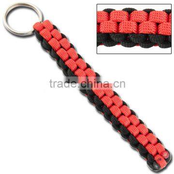 Popular Paracord Parachute Cord Emergency Survival Tool Knot Keychain Key Ring Camping Hiking Travel Kits