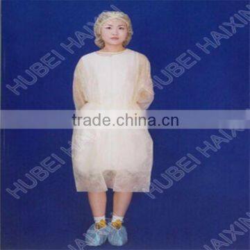 Hubei Haixin China PP Isolation Gown Factory Supply Directly