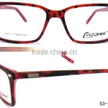 Latest model spectacle frame of acetate optical frame