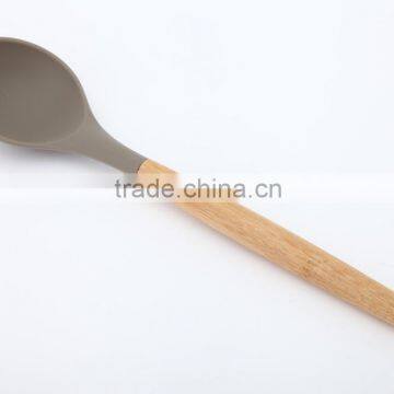 New Product Wood Handle Silicone Kitchenware photo-4