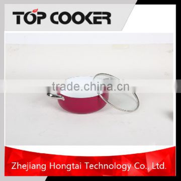 healthy high temperature coating casserole with lid