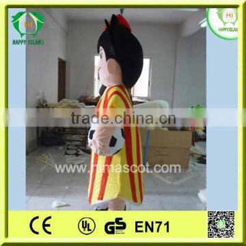HI CE Hot Sale High Quality Used Boy Mascot Costume With Football for Sale photo-2