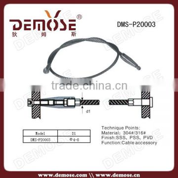 ISO9001 stainless steel wire rope tensioner for cable railing