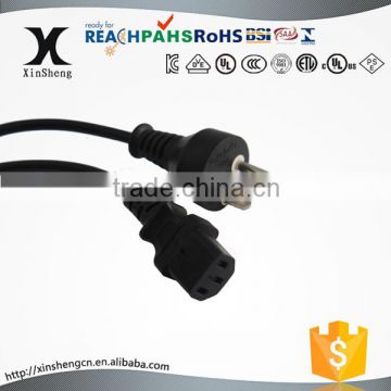 IEC C13 Danish electrical kettle extension power cord