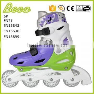 China Manufacture Plastic Chassis Flashing Roller Skate for Holland photo-5