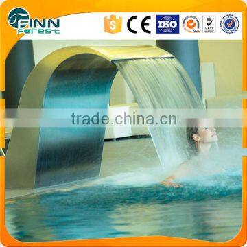 Arc Hook Style Waterfall for Swimming Pool SPA Equipment With Changeable Light photo-5