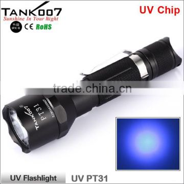 TANK007 strong power 365nm 5W uv torch light NDT blacklamp leak detection UV flashlight