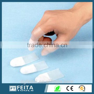 Anti static Incision Transparent Latex Powder Free ESD Finger Cots