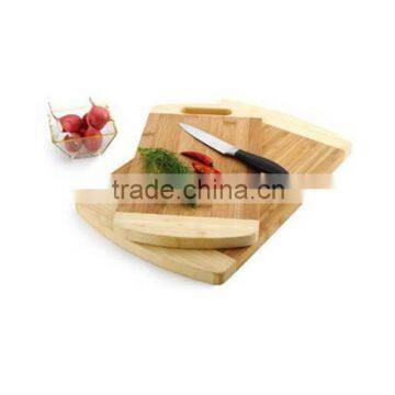 Different Size Bamboo Bread Cutting Board With Knife