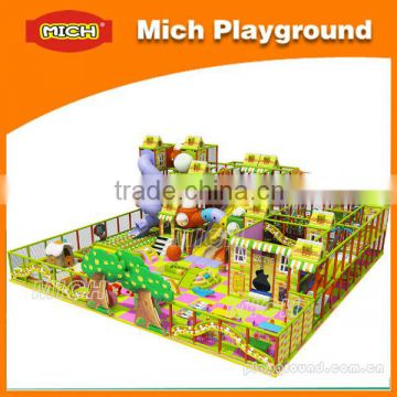 indoor playground wooden equipment made in china