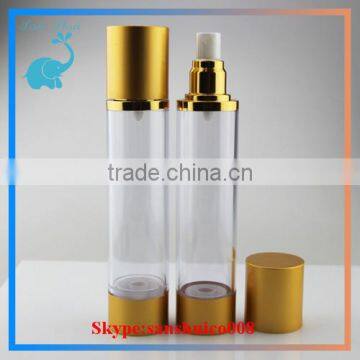 Most popular elegant airless acrylic bottle airless serum bottle 100ml