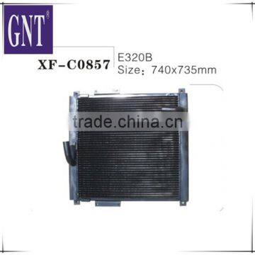 excavator Hydraulic oil cooler for E320B