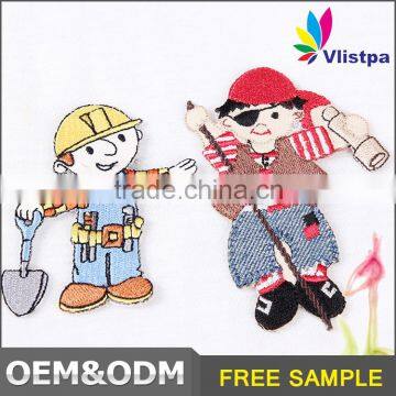 2016 Fashion Wholesale Cheap Custom Embroidered Fabric Patch photo-2