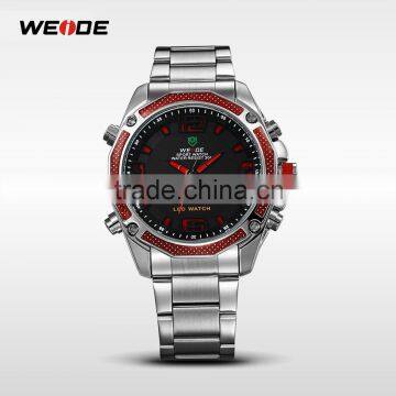 2014 WEIDE Men Watch JAPAN Miyota Quartz Watch Analog&Digital Military Watches,Luxury Brand Casual Watches /WH2306
