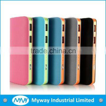 super fast 2.1a output portable phone charger / battery charger / mobile power bank charger for custom logo