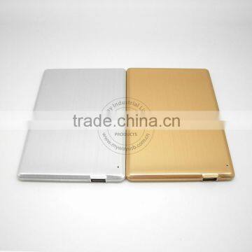 Bulk Cheap Metal Business Card Power Charger Mobile USB Power Bank for Travelling photo-4