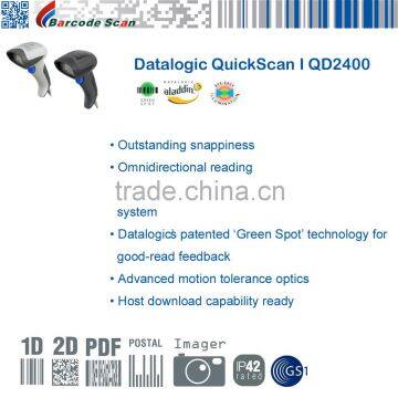 Outstanding Snappiness Datalogic QuickScan I QD2400 Omnidirectional Reading Scanner photo-2