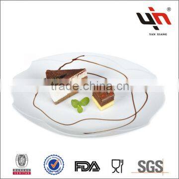 White Porcelain Plate