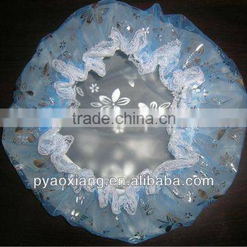 The Latest Blue Printed Environmently Friendly Shower Caps or Hats for Hotel and Home,etc. photo-2