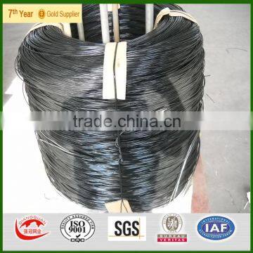 BWG12 PVC coated wire with green color big roll plastic wire