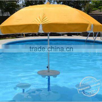 Promotional beach umbrella/swimming pool tables umbrellas with wind resist                        
                                                Quality Choice