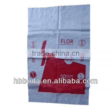 50kg pp woven bag & flour packing