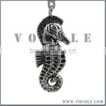 cute classical hippocampi shape pendant silver jewelry pendant