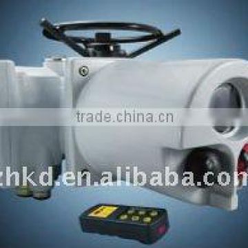 Quarter-turn valve electric actuator