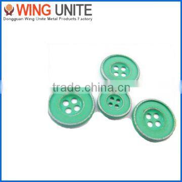 15mm OEM Logo Design Available Button Hole Sewing