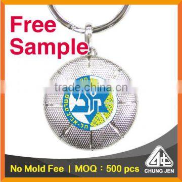 Free Sample_China Supplier sports jersey basketball blank key holder