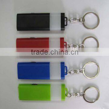 HEYU promotion plastic mini lantern light with keychain