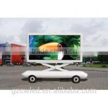 China guangzhou high quality flexible ph20 outdoor full color led advertising screen