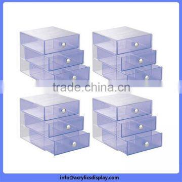 New coming hotsell sapphire acrylic jewelry box