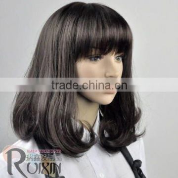 top new fashion synthetic wigs /top quality fashion synthetic wig/lady fashion synthetic wig