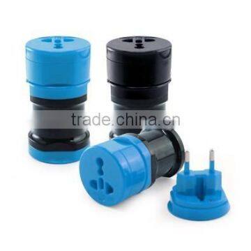 Small Size Worldwide International Travel Plug Adapter Kit 150+ Countries.