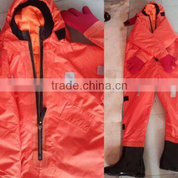 Marine Waterproof Polyester Oxford Material Solas Immersion Suit