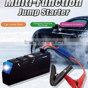 15000mAh jump start battery booster for diesel vehicle and gasoline vehicle