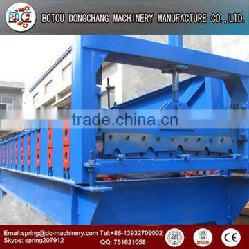 Corrugated and Trapezoid Double Layer Forming Machine Rool Panel Wall Tile Roll Forming Machine photo-4