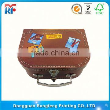 New design Custom Paper Cardboard Suitcases