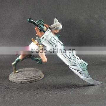 League of Legends Figure Exile Riven Customize Game Lol Hero Plastic Action Figure Figurine Pvc 1/6 Collection Oem Odm